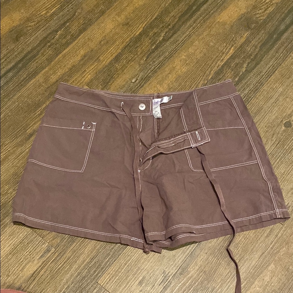 Fresh Produce Women's Brown Cargo Shorts